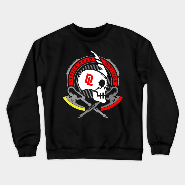 Living Dead Division Logo Crewneck Sweatshirt by Pakyu Pashion